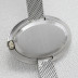 Tissot Lady Oval Shaped Watch 18K Gold Black Stone Dial Pave Diamond Bezel